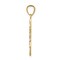 14K Two Tone Gold Star of David Pendant FindingKing Jewerly 27.9mm x 18mm